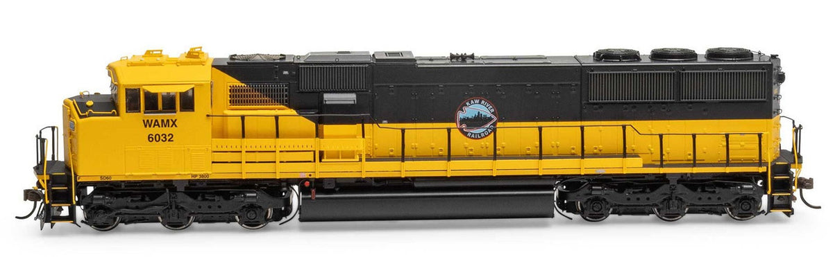 Athearn Genesis HO ATHG75644 DCC/Tsunami 2 Sound Equipped EMD SD60M 'Tri-Clops' Locomotive WAMX #6032
