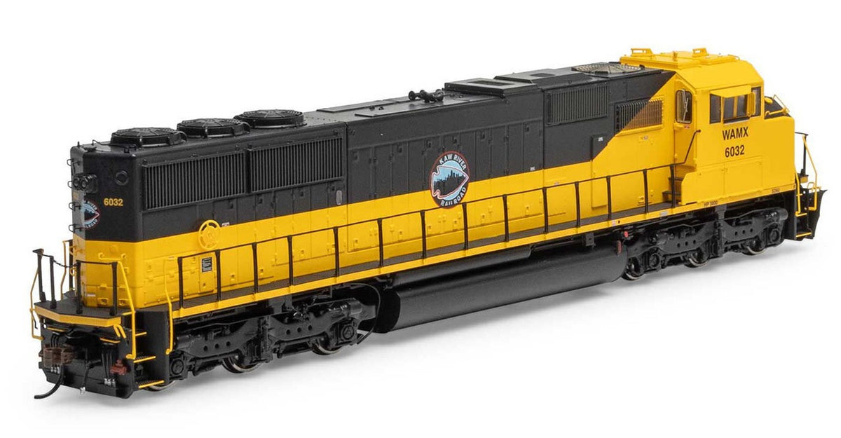Athearn Genesis HO ATHG75644 DCC/Tsunami 2 Sound Equipped EMD SD60M 'Tri-Clops' Locomotive WAMX #6032