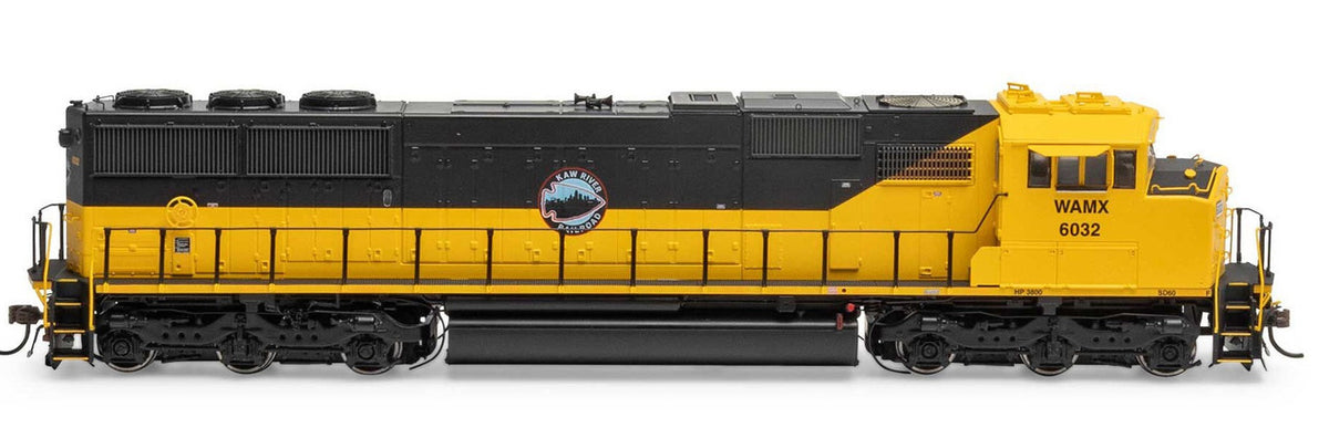 Athearn Genesis HO ATHG75644 DCC/Tsunami 2 Sound Equipped EMD SD60M 'Tri-Clops' Locomotive WAMX #6032