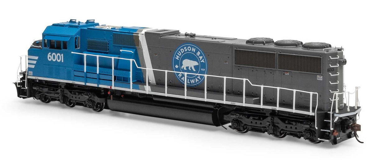 Athearn Genesis HO ATHG75546 DCC Ready EMD SD60M 'Tri-Clops' Locomotive Hudson Bay Railway HBRY #6001