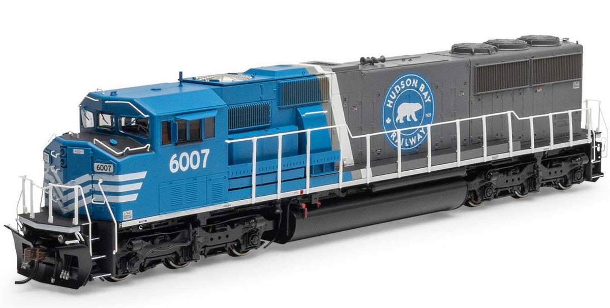 Athearn Genesis HO ATHG75647 DCC/Tsunami 2 Sound Equipped EMD SD60M 'Tri-Clops' Locomotive Hudson Bay Railway HBRY #6007