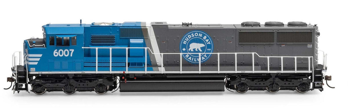 Athearn Genesis HO ATHG75647 DCC/Tsunami 2 Sound Equipped EMD SD60M 'Tri-Clops' Locomotive Hudson Bay Railway HBRY #6007