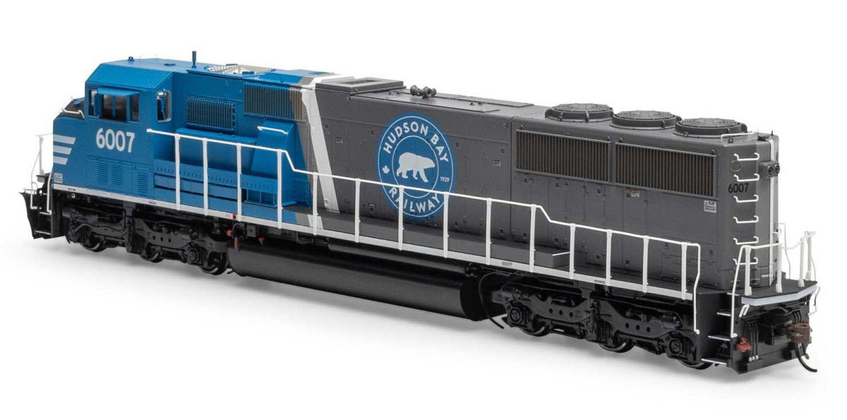 Athearn Genesis HO ATHG75647 DCC/Tsunami 2 Sound Equipped EMD SD60M 'Tri-Clops' Locomotive Hudson Bay Railway HBRY #6007