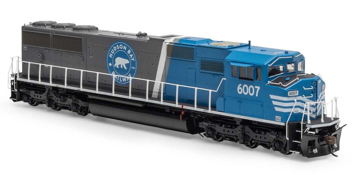 Athearn Genesis HO ATHG75647 DCC/Tsunami 2 Sound Equipped EMD SD60M 'Tri-Clops' Locomotive Hudson Bay Railway HBRY #6007