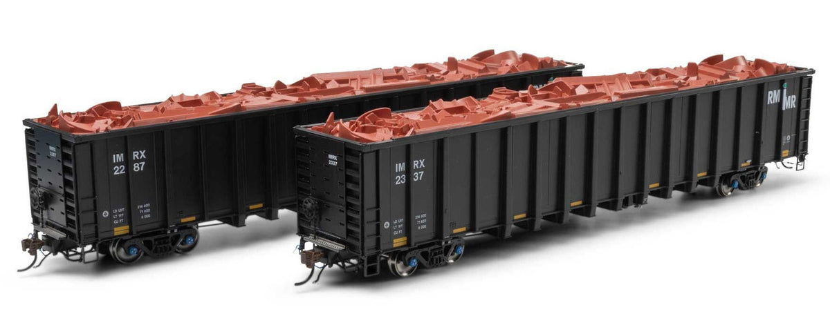 Athearn Genesis HO ATHG78608 NSC 6000 Gondola with Load IMRX #2287/2337 2-Pack
