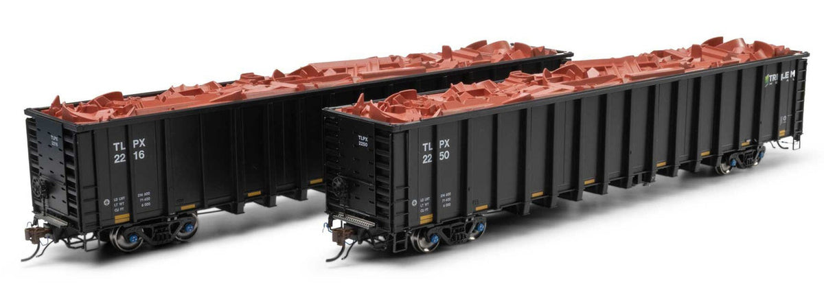 Athearn Genesis HO ATHG78612 NSC 6000 Gondola with Load TLPX #2216/2250 2-Pack