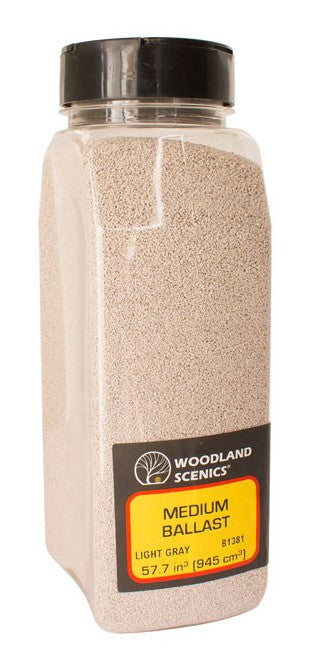 Woodland Scenics B1381 Medium Ballast Shaker - Light Gray