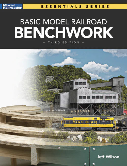 Kalmbach Media 12852 Basic Model Railroad Benchwork, 3rd Edition