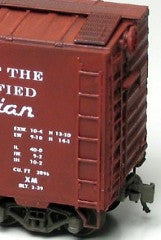 BLMA N, Detail Parts-Transition Era Box Car Ladders