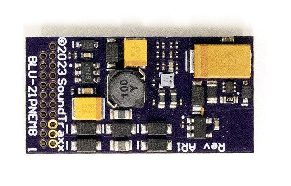 SoundTraxx Blunami 885612 BLU-21PNEM8 DCC Sound & Control Decoder w/Bluetooth - Baldwin & Other Diesels