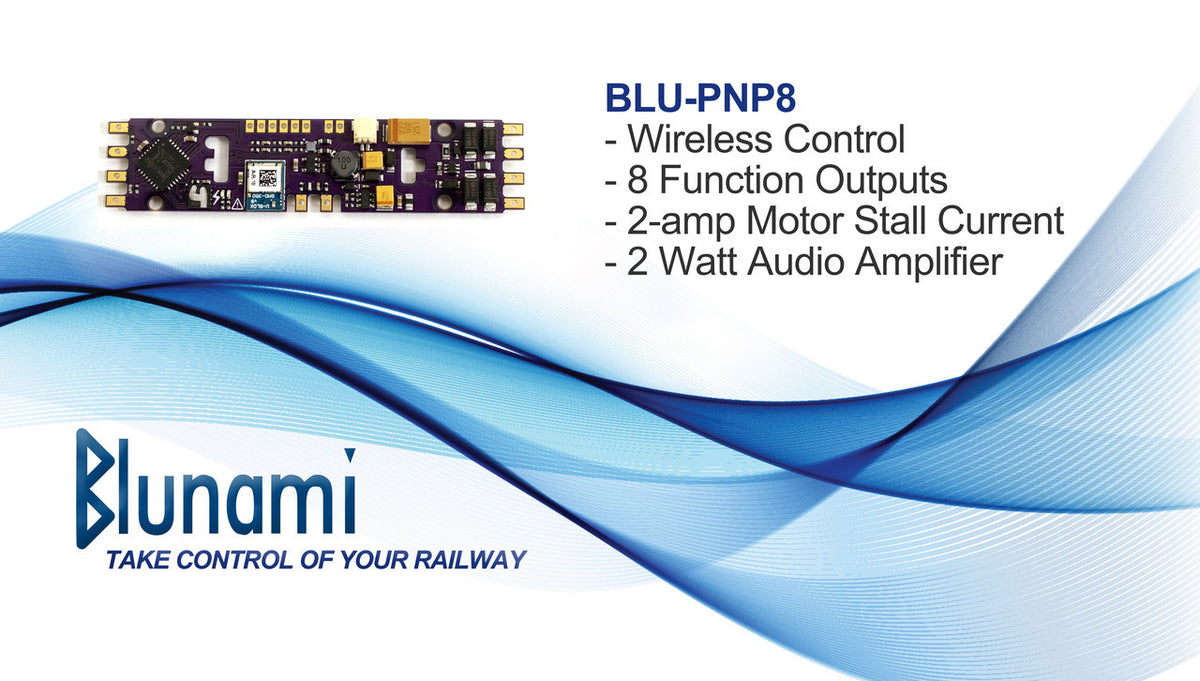 SoundTraxx Blunami 885613 BLU-PNP8 8 Function Sound Decoder - EMD Diesel