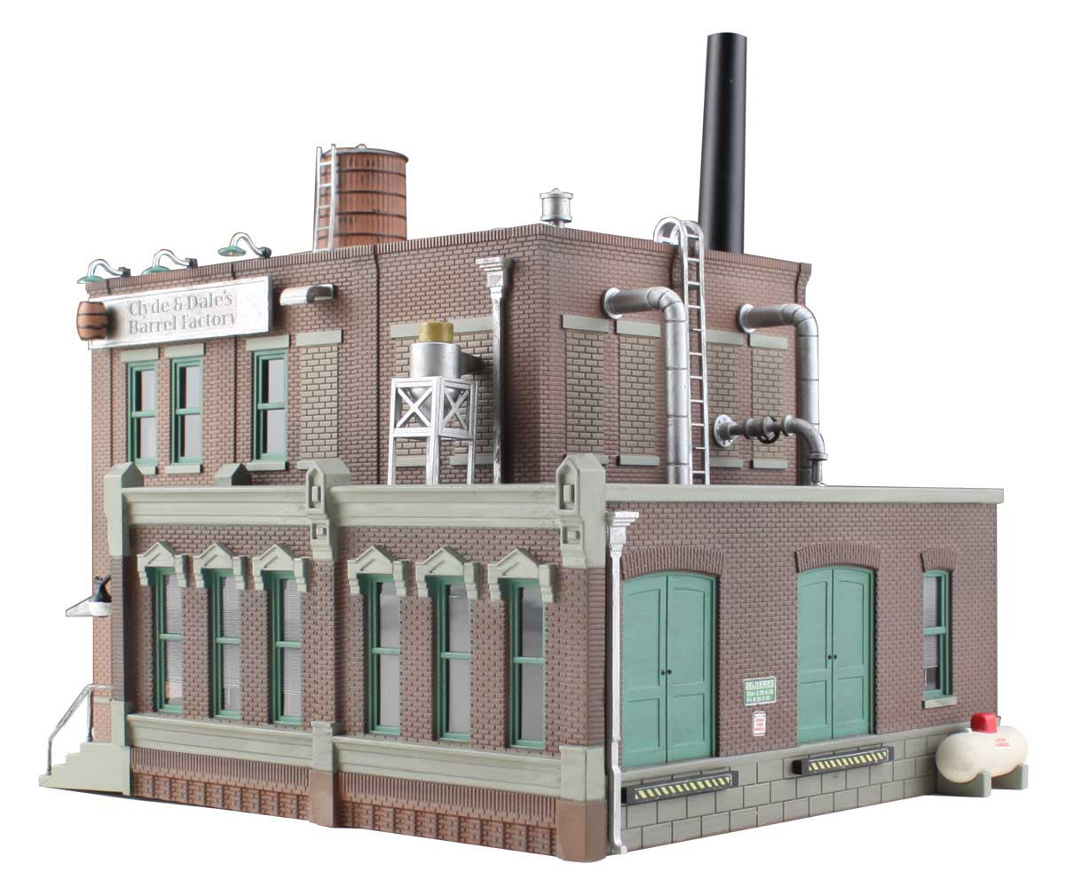 Woodland Scenics N BR4924 Built Up Clyde & Dale's Barrel Factory