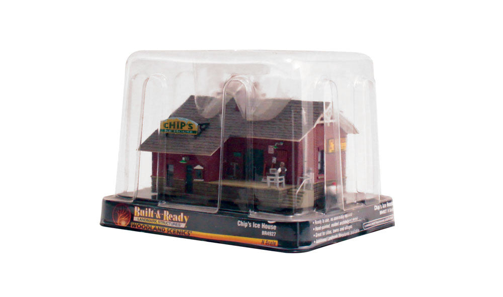 Woodland Scenics N BR4927 Built Up Chip's Ice House