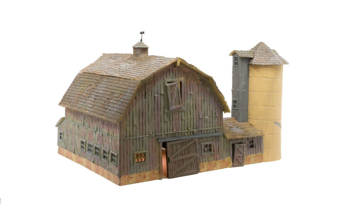 Woodland Scenics N BR4932 Built Up Weathered Barn
