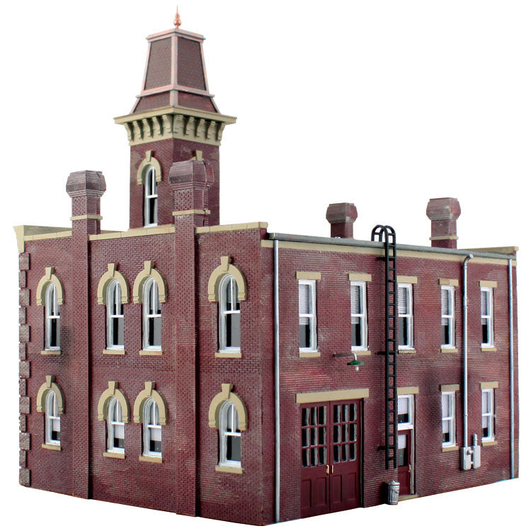 Woodland Scenics N BR4934 Built Up Firehouse