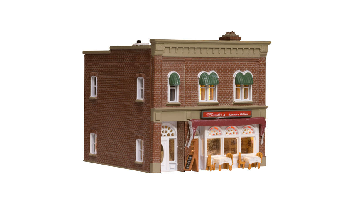 Woodland Scenics N BR4945 Built Up Emilio's Italian Restaurant