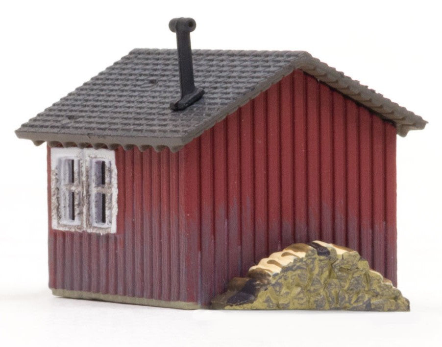 Woodland Scenics N BR4947 Built-&-Ready Landmark Structure Work Shed Assembled