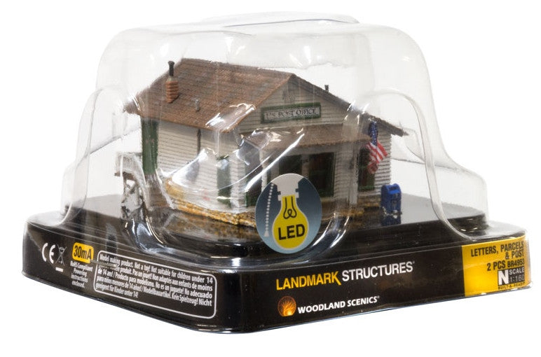 Woodland Scenics N BR4953 Built Up Letters Parcels & Post