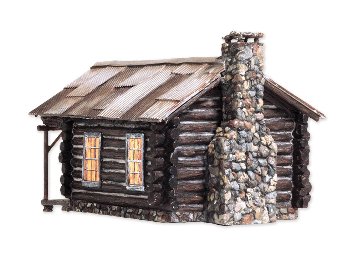 Woodland Scenics N BR4961 Built Up Cozy Cabin - Assembled