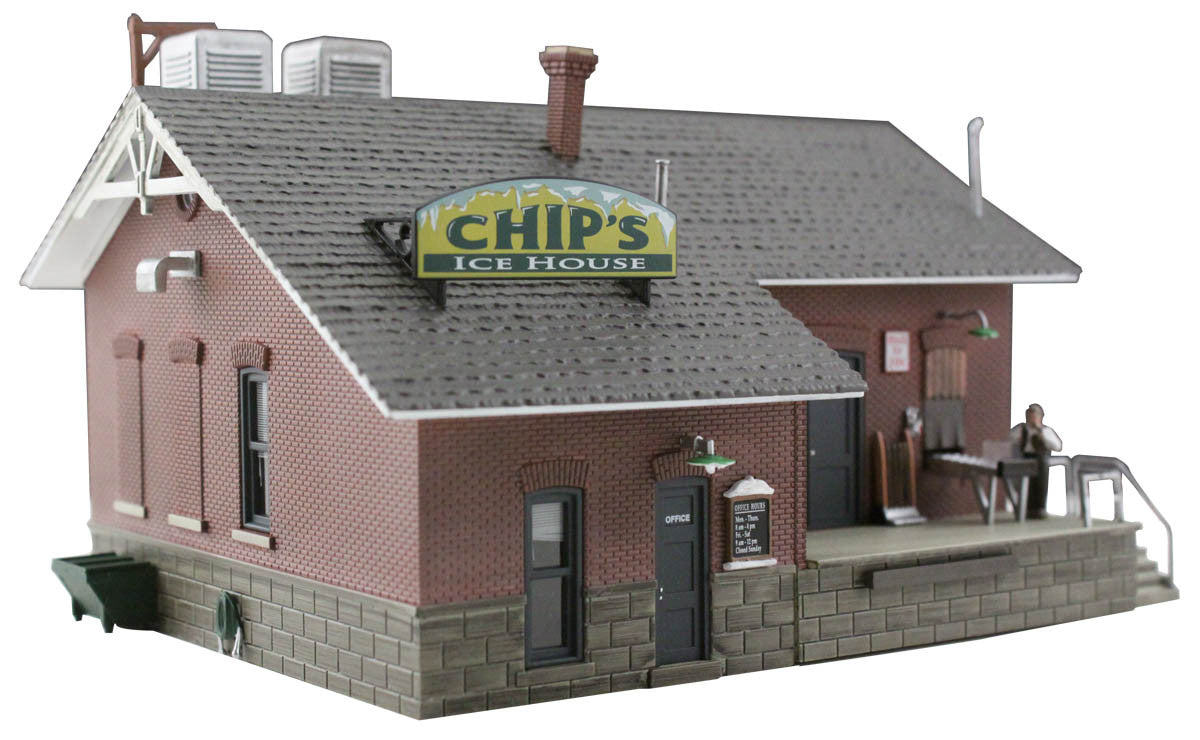Woodland Scenics HO BR5028 Built Up Chip's Ice House