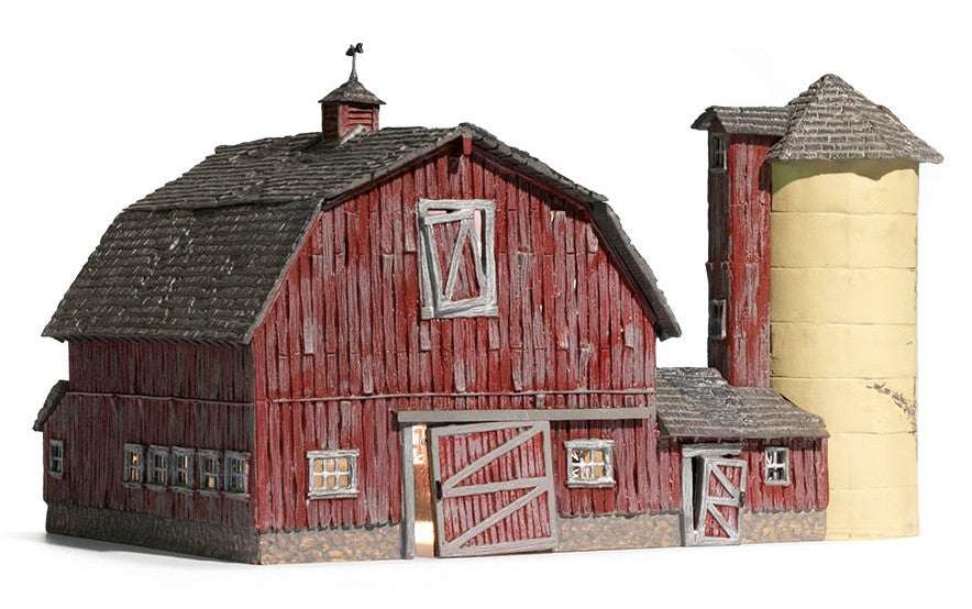 Woodland Scenics HO BR5038 Built Up Old Weathered Barn