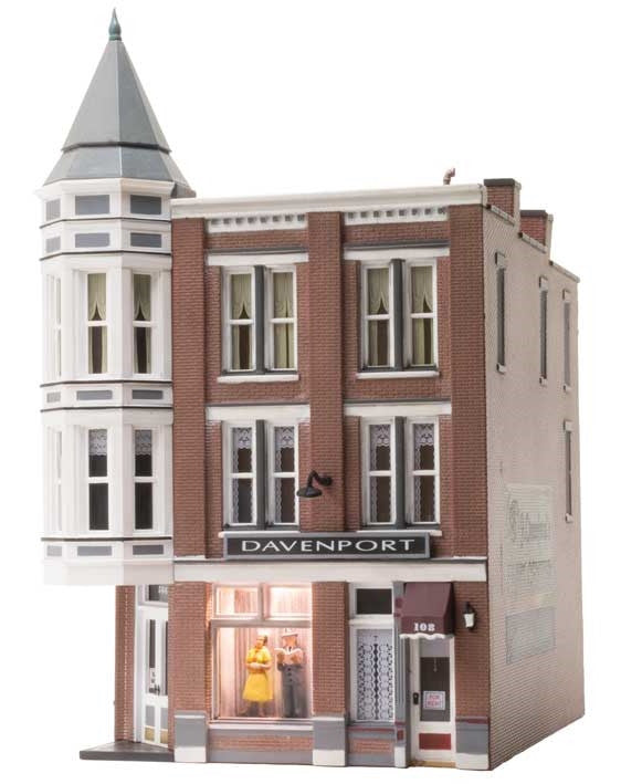 Woodland Scenics HO BR5039 Built Up Davenport Department Store