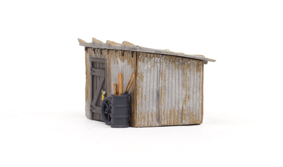 Woodland Scenics HO BR5056 Built Up Tin Shack
