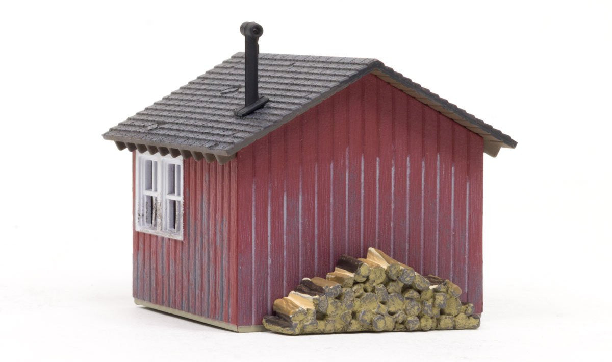 Woodland Scenics HO BR5058 Built Up Wood Shack