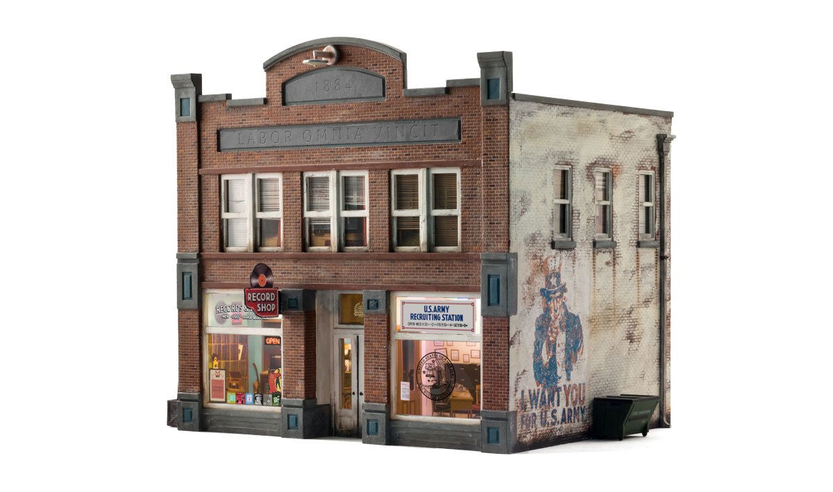 Woodland Scenics HO BR5067 Built Up Records & Recruiting