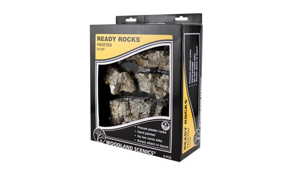 Woodland Scenics C1137 Ready Rocks - Faceted