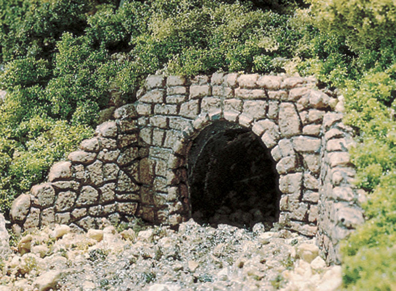 Woodland Scenics N C1164 Culvert Random Stone - 2 Pieces