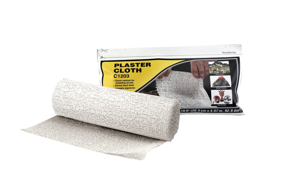 Woodland Scenics C1203 Plaster Cloth - Roll - 8" x 15'