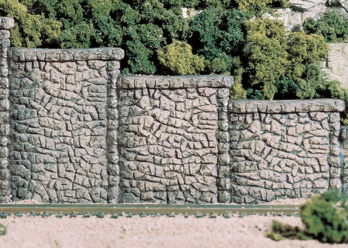 Woodland Scenics HO C1261 Retaining Wall Random Stone