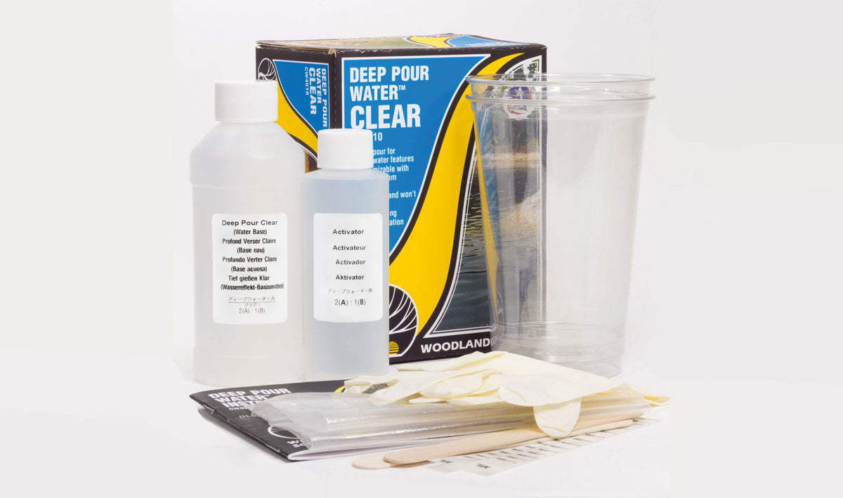 Woodland Scenics CW4510 Deep Water Pour - Clear