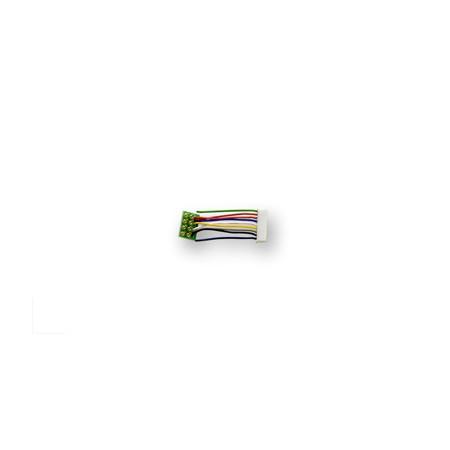 Digitrax HO DHWHPS 9 pin to DCC Medium Plug Short Harness