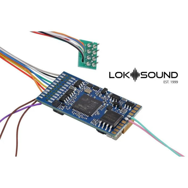 鉄道模型 ESU Lokprogrammer DCC Sound ESU DCC HO/O Decoder 58420 LokSound V5 8 Pin Plug NEM652 Blank