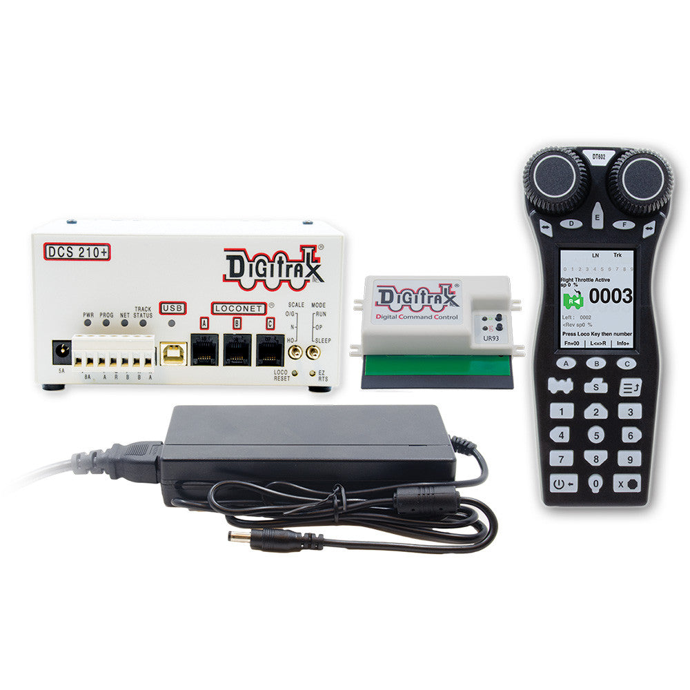 Digitrax EVOXD DCC Evolution Express Advanced 5A/8A Duplex Starter Set