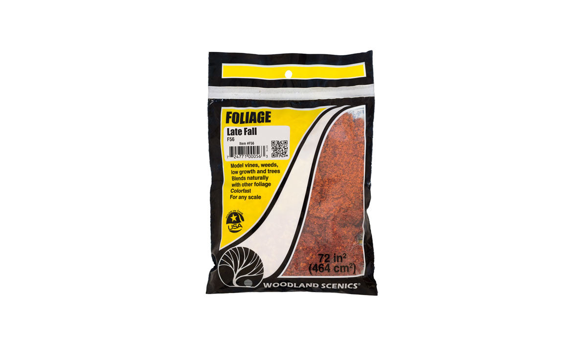 Woodland Scenics F56 Foliage Late Fall Mix - Bag