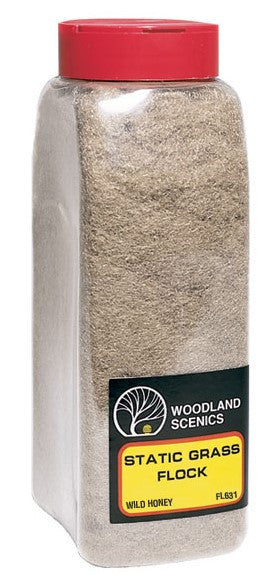 Woodland Scenics FL631 Static Grass Flock Shaker - Wild Honey