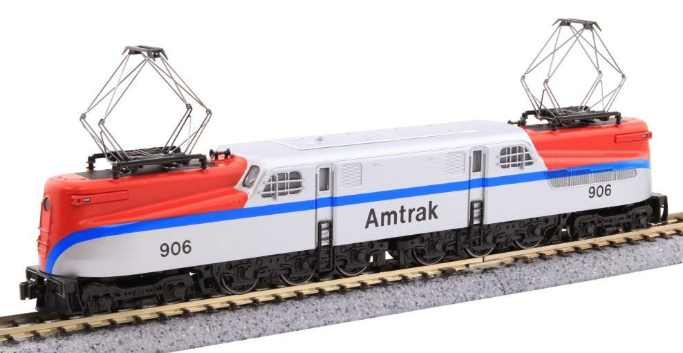 Kato N 137-2025 DCC Ready GG1 Electric Locomotive Amtrak 'Phase I Scheme' AMTK #906