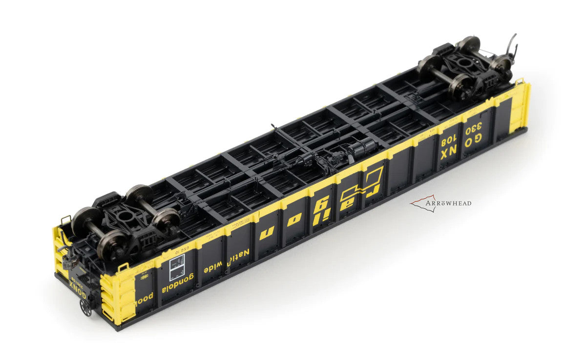 Arrowhead HO ARR-1229-1 Greenville Steel Car Company 2494 Gondola 'Railgon' Baltimore & Ohio 'Ex Railgon' B&O #350857 Lombard Hobbies Exclusive
