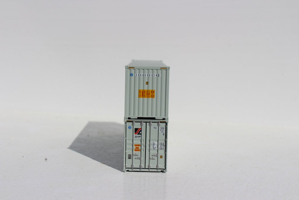 Jacksonville Terminal Company N 405044 40' High Cube Container SEALAND 2-Pack