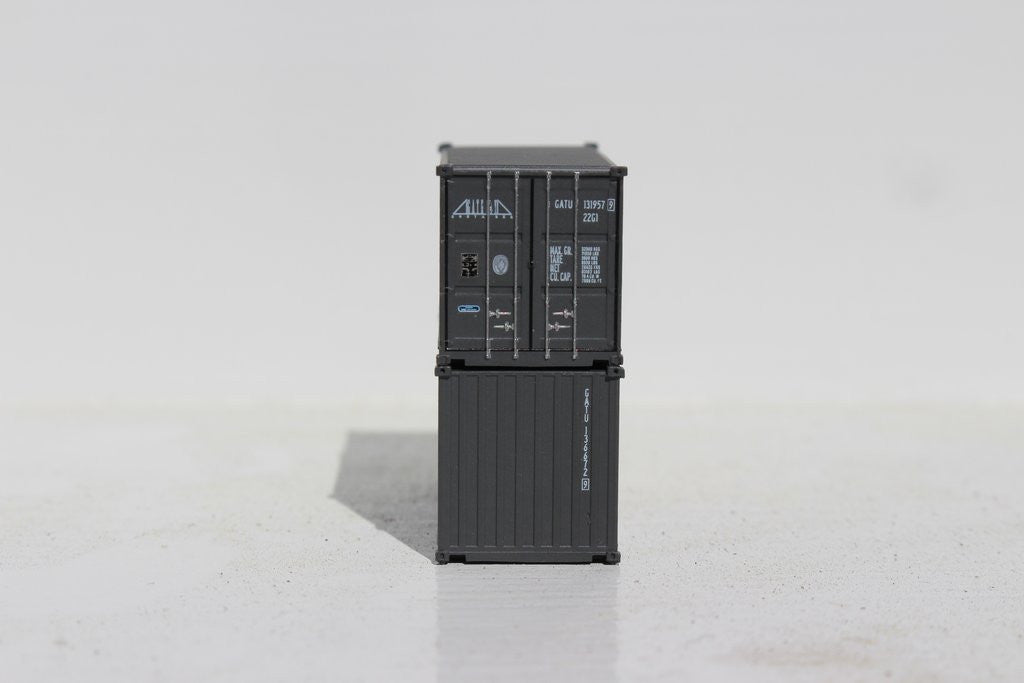 Jacksonville Terminal Company N 205321 20' Standard Height Container GATEWAY 2-Pack