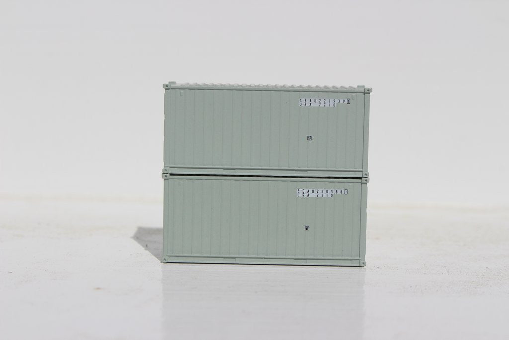 Jacksonville Terminal Company N 205344 20' Standard Height Container SEA LAND 2-Pack