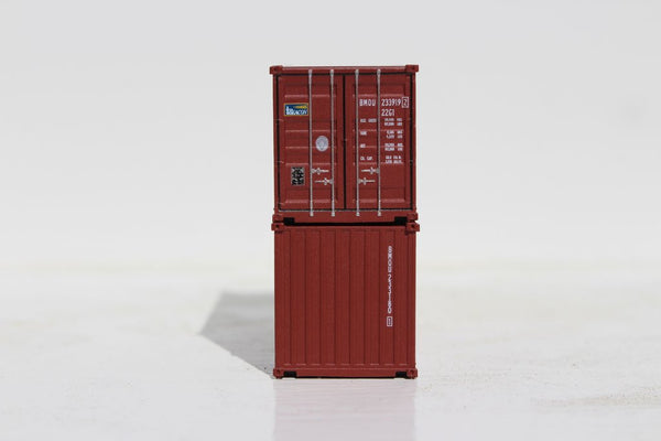 Jacksonville Terminal Company N 205313 20' Standard Height