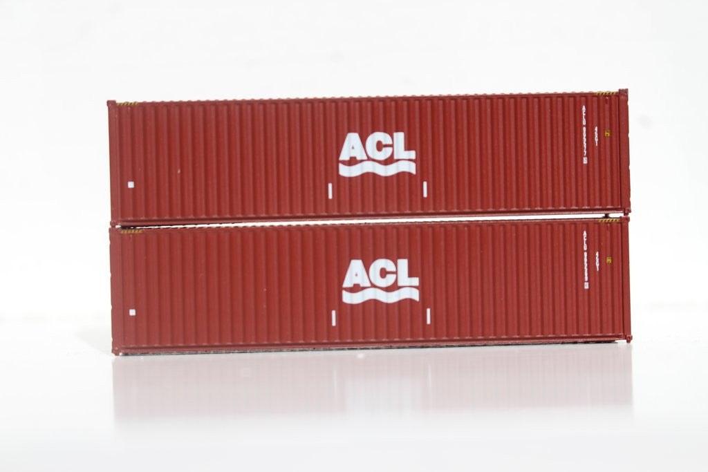 Jacksonville Terminal Company N 405018 40' High Cube Container ACL Atlantic Container Line 2-Pack