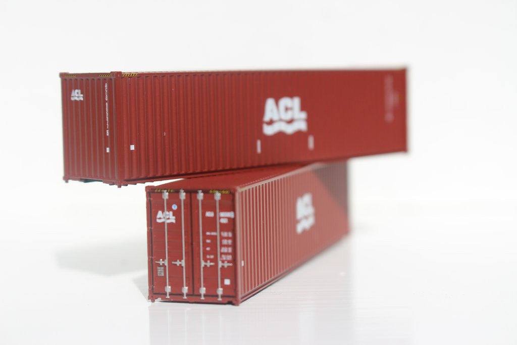 Jacksonville Terminal Company N 405018 40' High Cube Container ACL Atlantic Container Line 2-Pack