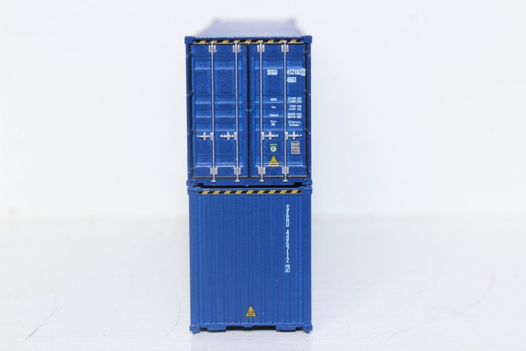 Jacksonville Terminal Company N 405036 40' High Cube Container SEACO 2-Pack