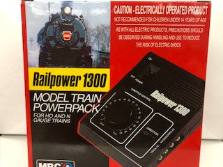 Model Rectifier Corporation MRC AA300 Railpower 1300 Model Train Power Pack for HO/N