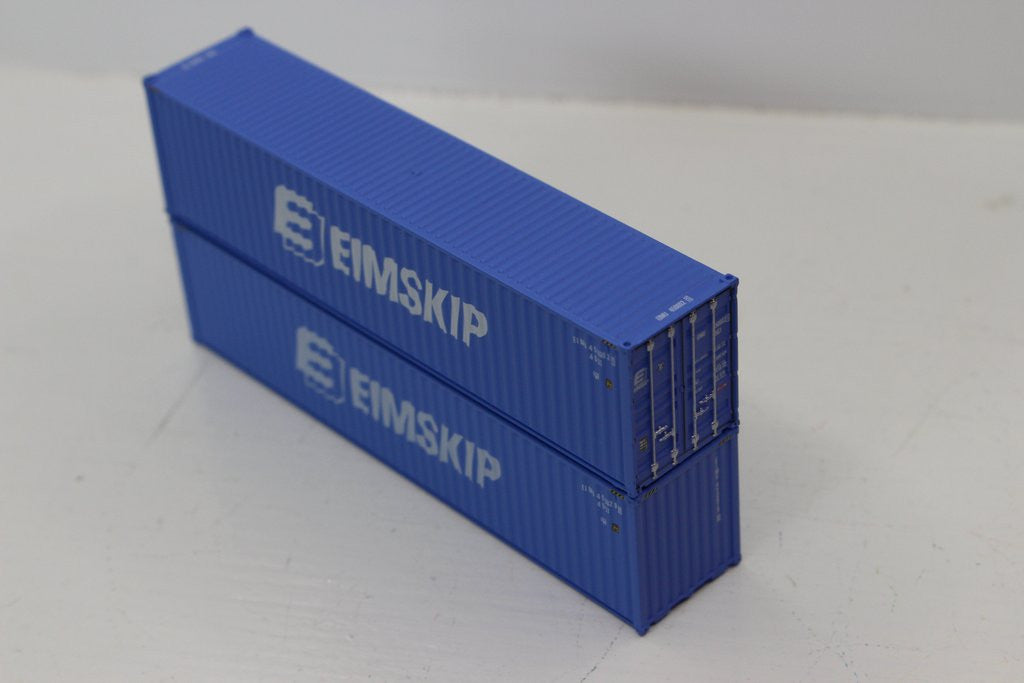 Jacksonville Terminal Company N 405137 40' High Cube Container EIMSKIP 2-Pack